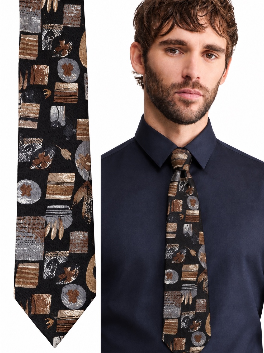 Avanzata for Harry Rosen Made in Italy Silk Tie – 58”